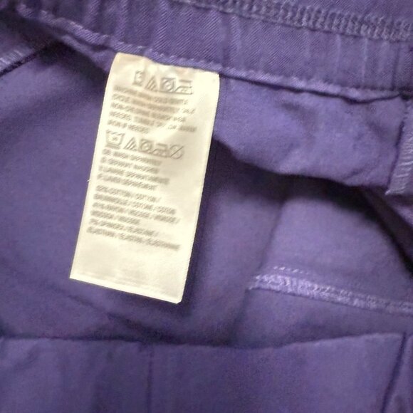 Isaac Mizrahi Wide Leg Pants Plus Size 24 Lilac Purple Stretch 24/7 Pull On - Picture 13 of 16